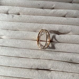 JTV Gold and Silver Unique Design Ring